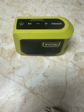 Ryobi Green Bluetooth Portable Speaker